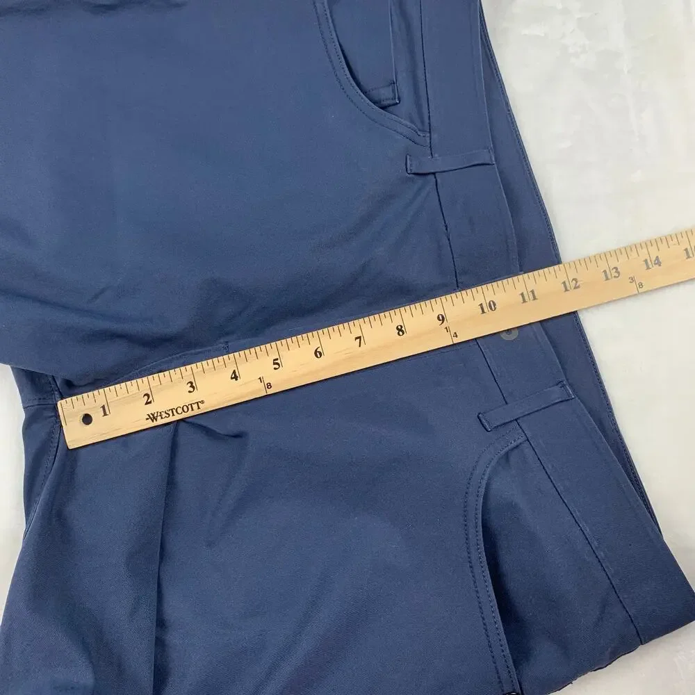 Public Rec Dealmaker 5 Pocket Pants Men 33x28 Navy Blue Stretch Work Golf Office
